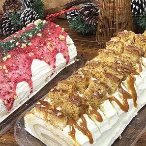 Christmas log - Sucre à la crème