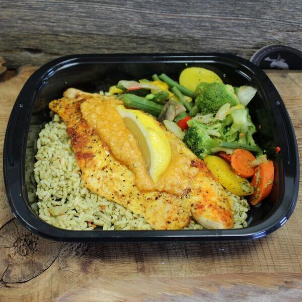 Lemon and orange fish