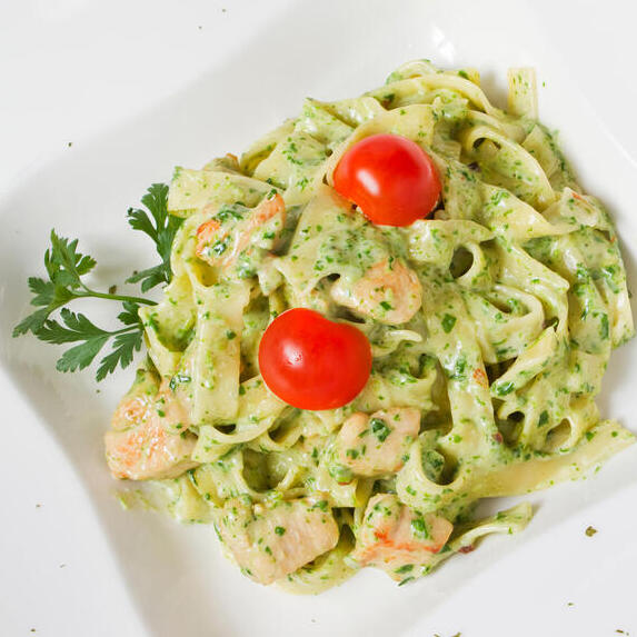 Poulet pesto