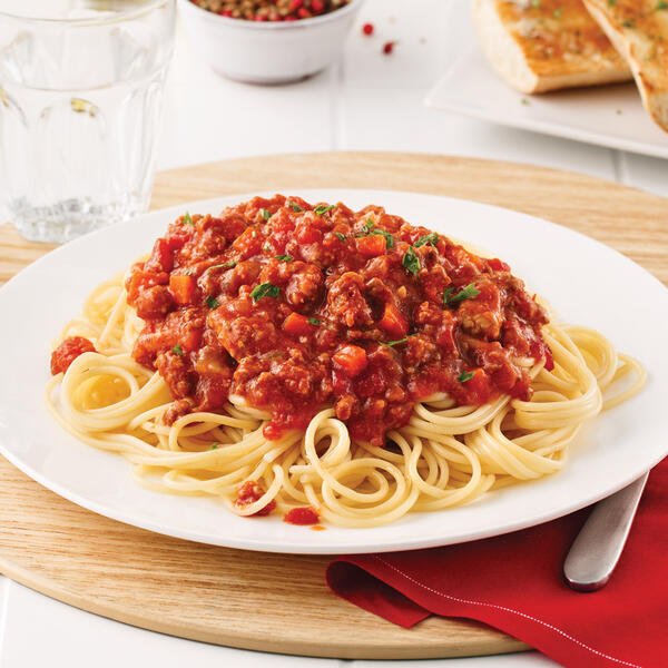 Spaghetti avec boulette